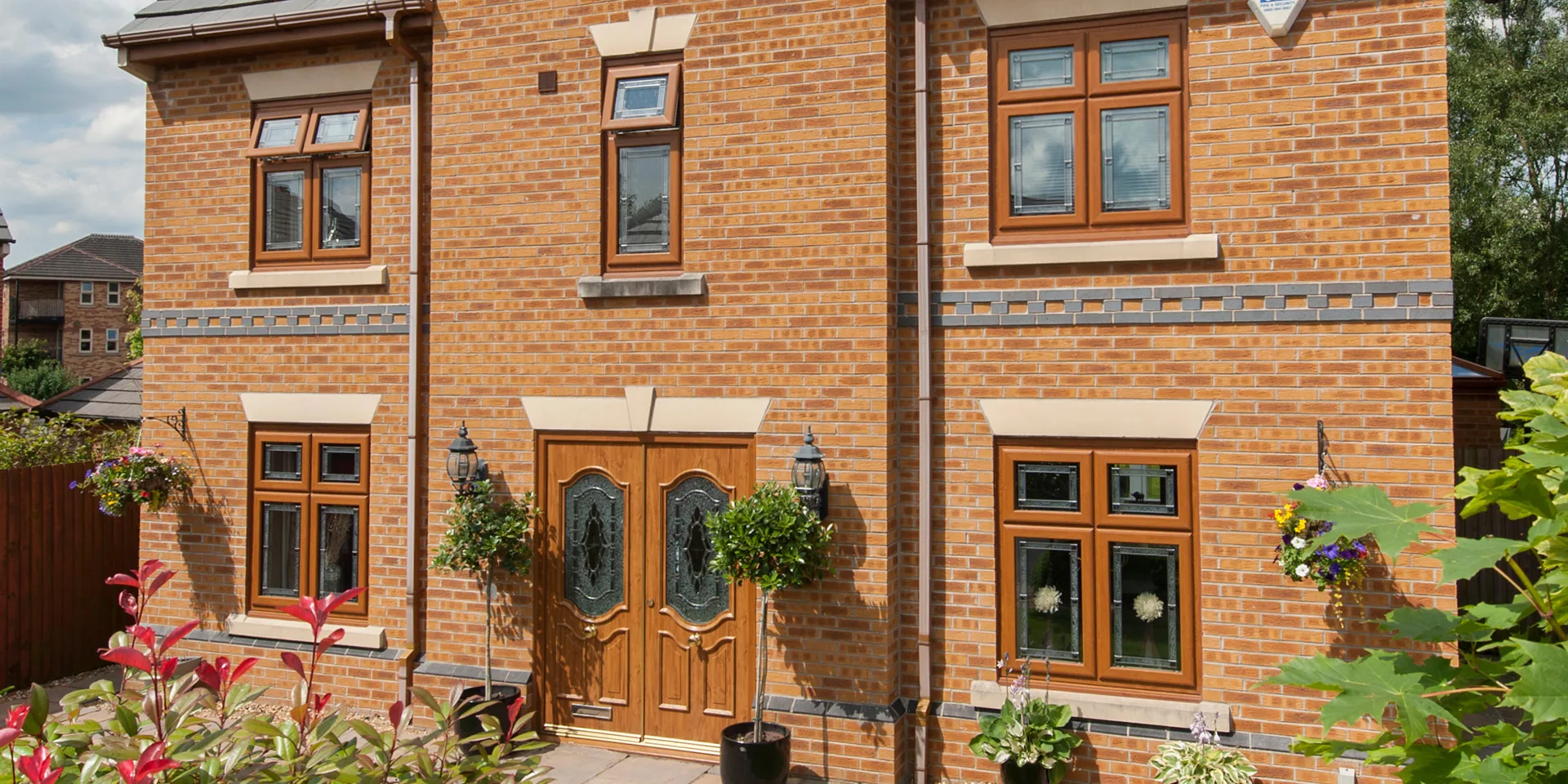 wooden windows