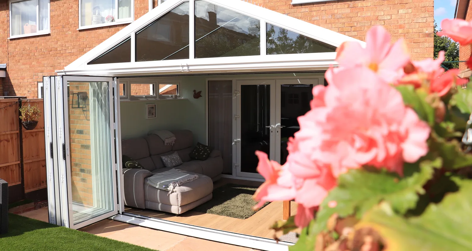 Durabase bifold doors conservatory