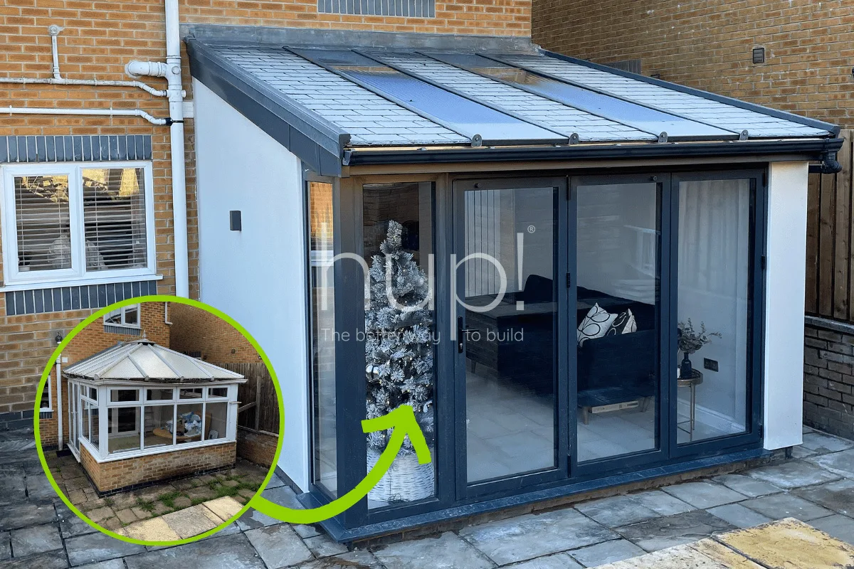 hup conservatory transformation
